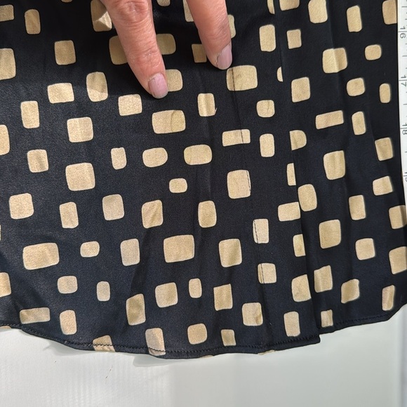 Silk Button Down Shirt Size XS - Picture 10 of 10